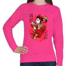 PRINTFASHION Szellemsárkány - Női pulóver - Fukszia női pulóver, kardigán