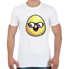 PRINTFASHION Szemüveges_Citrom_Vicces - Férfi póló - Fehér férfi póló