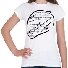 PRINTFASHION Szép idő van - Női póló - Fehér