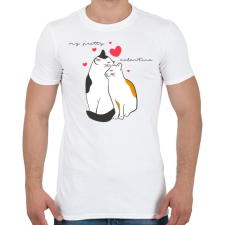 PRINTFASHION Szépseges valentinom - Férfi póló - Fehér férfi póló