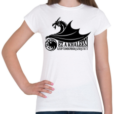 PRINTFASHION Szeptember - Női póló - Fehér női póló