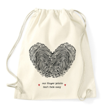 PRINTFASHION Szerelem pecsétje - Sportzsák, Tornazsák - Natúr tornazsák