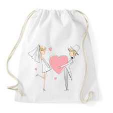 PRINTFASHION szerelem - Sportzsák, Tornazsák - Fehér tornazsák