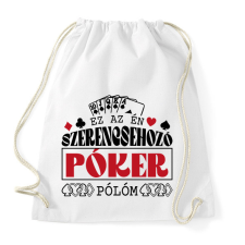 PRINTFASHION Szerencsehozó - Sportzsák, Tornazsák - Fehér tornazsák