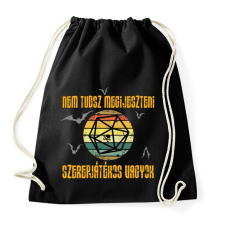 PRINTFASHION Szerepjátékos Halloween póló - Sportzsák, Tornazsák - Fekete tornazsák