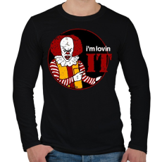 PRINTFASHION Szeretem Az - Férfi hosszú ujjú póló - Fekete