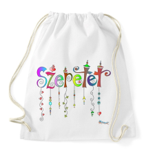 PRINTFASHION Szeretet - Sportzsák, Tornazsák - Fehér tornazsák