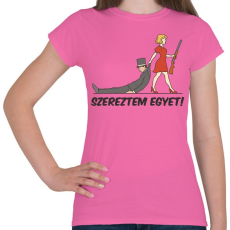 PRINTFASHION Szereztem egyet - Női póló - Rózsaszín