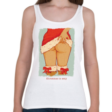 PRINTFASHION Szexi Karácsony - Női atléta - Fehér