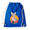 PRINTFASHION Szfinx  - Sportzsák, Tornazsák - Bright royal