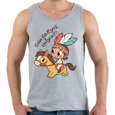 PRINTFASHION Szia Báttyus, helyzet? - Férfi atléta - Sport szürke