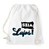 PRINTFASHION Szia Lajos! - Sportzsák, Tornazsák - Fehér
