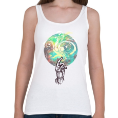 PRINTFASHION színek - Női atléta - Fehér