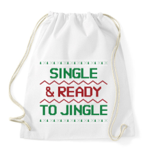 PRINTFASHION SZINGLI KARÁCSONY - Sportzsák, Tornazsák - Fehér tornazsák