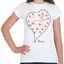 PRINTFASHION Sziv1 - Női póló - Fehér női póló