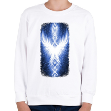 PRINTFASHION Szivárvány Híd - sötétkék - Gyerek pulóver - Fehér gyerek pulóver, kardigán