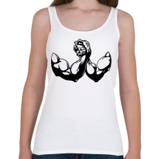 PRINTFASHION Szkander - Női atléta - Fehér