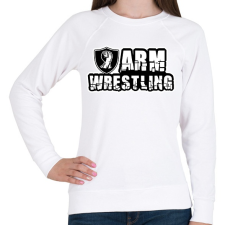 PRINTFASHION Szkander - Női pulóver - Fehér női pulóver, kardigán