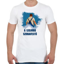 PRINTFASHION szobafestő - Férfi póló - Fehér férfi póló