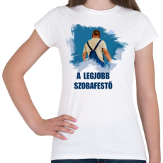 PRINTFASHION szobafestő - Női póló - Fehér