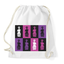 PRINTFASHION Szobrok - Színes - Sportzsák, Tornazsák - Fehér tornazsák