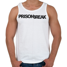 PRINTFASHION Szökés - Férfi atléta - Fehér