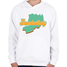 PRINTFASHION Szombathely - Gyerek kapucnis pulóver - Fehér gyerek pulóver, kardigán