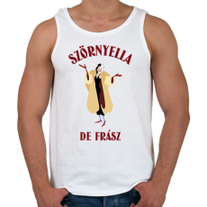PRINTFASHION SZORNYELLA - Férfi atléta - Fehér