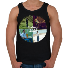 PRINTFASHION Szülinap 2020 - Férfi atléta - Fekete