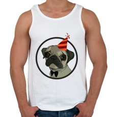 PRINTFASHION szülinap - Férfi atléta - Fehér
