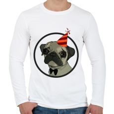 PRINTFASHION szülinap - Férfi hosszú ujjú póló - Fehér