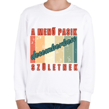 PRINTFASHION Szülinap menő pasi dec - Gyerek pulóver - Fehér gyerek pulóver, kardigán