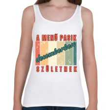 PRINTFASHION Szülinap menő pasi dec - Női atléta - Fehér női trikó