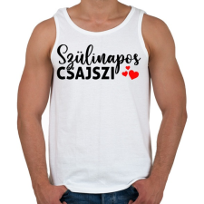 PRINTFASHION Szülinapos Csajszi - Férfi atléta - Fehér atléta, trikó