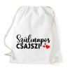 PRINTFASHION Szülinapos Csajszi - Sportzsák, Tornazsák - Fehér