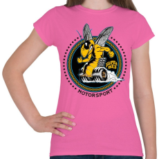 PRINTFASHION Szuper méh - Női póló - Rózsaszín