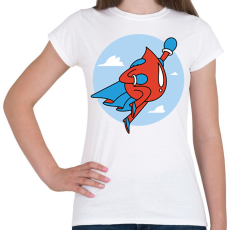 PRINTFASHION Szuper véradó - Női póló - Fehér