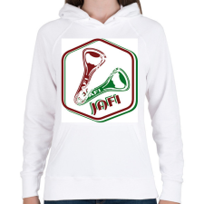 PRINTFASHION szurkolói sörbontó - Női kapucnis pulóver - Fehér női póló