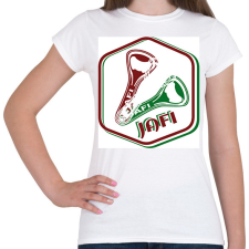 PRINTFASHION szurkolói sörbontó - Női póló - Fehér női póló