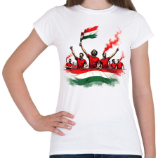 PRINTFASHION Szurkolók - Női póló - Fehér női póló