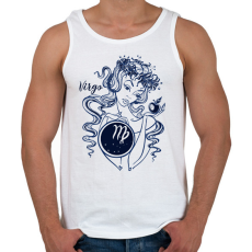 PRINTFASHION szűz - Férfi atléta - Fehér
