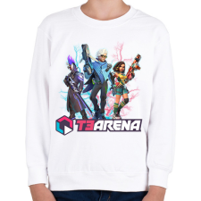 PRINTFASHION T3 Arena - Gyerek pulóver - Fehér gyerek pulóver, kardigán