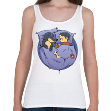 PRINTFASHION Tacskó gazdi - Női atléta - Fehér női trikó