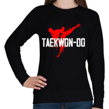 PRINTFASHION Taekwon-do - Női pulóver - Fekete női pulóver, kardigán