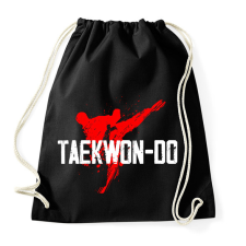 PRINTFASHION Taekwon-do - Sportzsák, Tornazsák - Fekete tornazsák