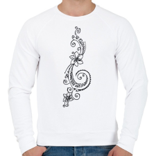 PRINTFASHION Tahiti virág - Férfi pulóver - Fehér női pulóver, kardigán