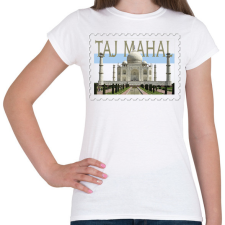 PRINTFASHION Taj Mahal - Női póló - Fehér női póló