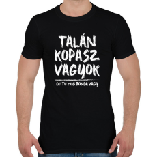PRINTFASHION Talán kopasz vagyok - Férfi póló - Fekete