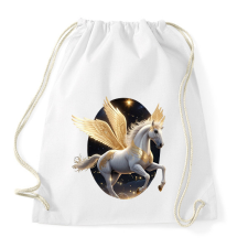 PRINTFASHION Táltos paripa - Sportzsák, Tornazsák - Fehér tornazsák