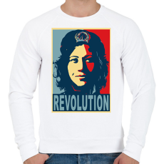 PRINTFASHION tamara_gevara01_2 - Férfi pulóver - Fehér